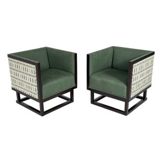 Cabinett Chairs by Josef Hoffmann for Wittmann, 1980s, Set of 2 For Sale