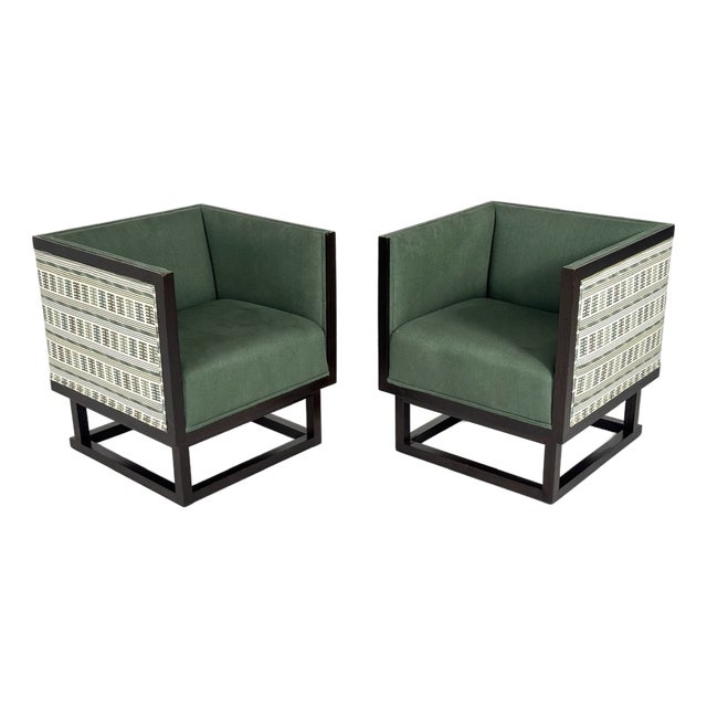 Cabinett Chairs by Josef Hoffmann for Wittmann, 1980s, Set of 2 For Sale