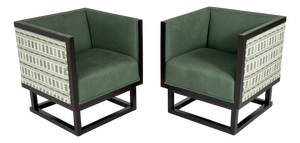Cabinett Chairs by Josef Hoffmann for Wittmann, 1980s, Set of 2