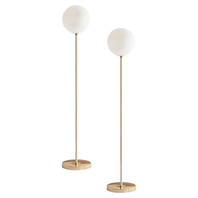 Brass 06 Floor Lamps by Magic Circus Editions, Set of 2 For Sale