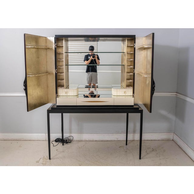 Art Nouveau Christopher Guy Chez Harrods French Art Nouveau Bar Cabinet For Sale - Image 3 of 18