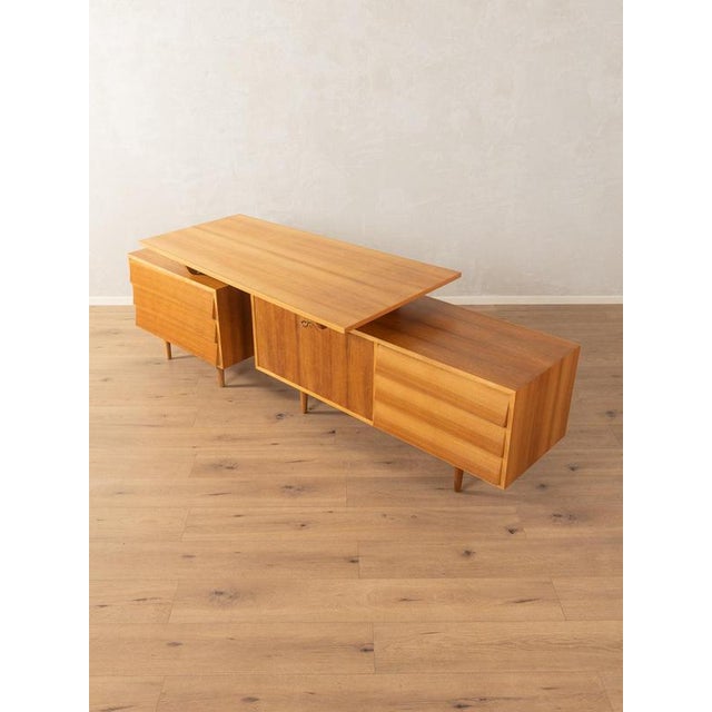 Mid-Century Modern Asymmetrical Desk For Sale - Image 11 of 18