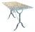 Early 20th Century French Marble Top Café Table or Bistro Table With Cast Iron Base For Sale