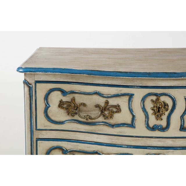 Painted Provencal Commode | Chairish