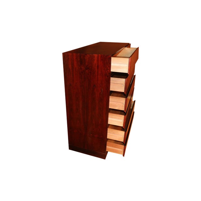 1970s Danish Mid Century Arne Wahl Iversen Rosewood Dresser For Sale - Image 5 of 10