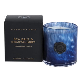 Apothecary Guild Sea Salt & Coastal Mist Small Candle For Sale
