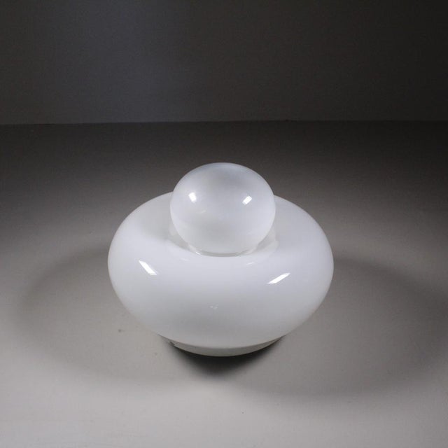 White Ceiling Light by Giuliana Gramigna for Artemide, 1960s For Sale - Image 8 of 14