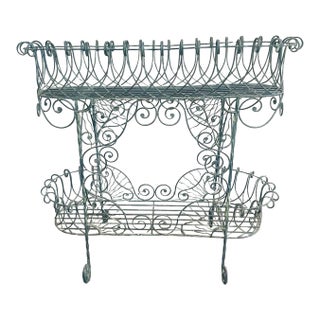 Vintage Iron Planter For Sale