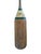 A charming, early 20th century canoe paddle. Features a solid wood construction with hand painted striping in shades of...
