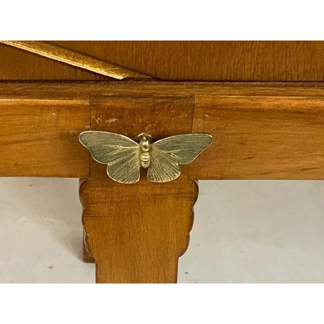 Mid Century Brass Butterflies Sideboard For Sale - Image 12 of 13