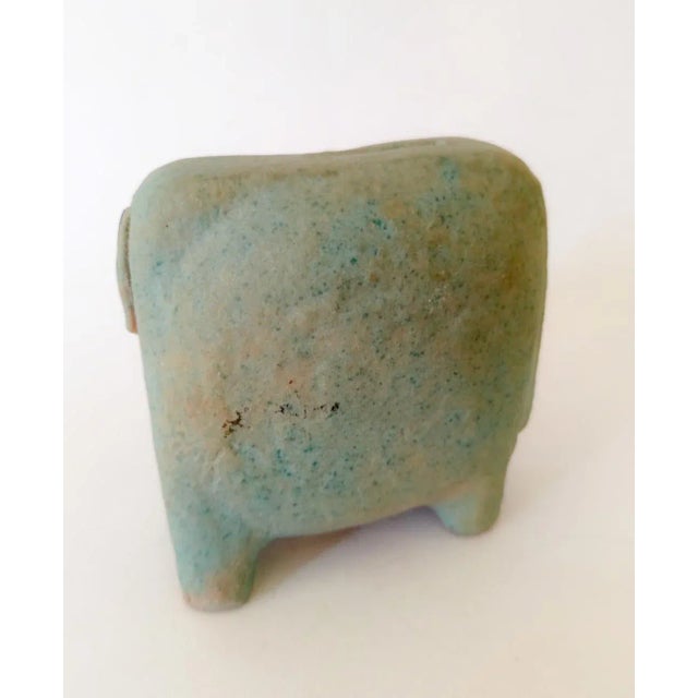 Ceramic Buffalo Figurine by Ivo De Santis for Gli Etruschi, 1960s For Sale - Image 7 of 9