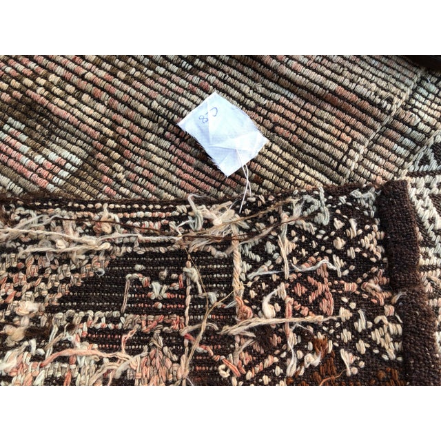 1960s Vintage Handwoven Kilim Rug - 5′8″ × 11′4″ For Sale - Image 4 of 9