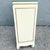 Cream Vintage Chinese Cream and Gold Glass Top Sideboard/Cabinet For Sale - Image 8 of 9