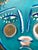 Contemporary Artwork by CL Auker, “Turquoise Face” Painting on Canvas For Sale - Image 4 of 7