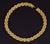 Roberto Coin Appassionata Solid 18k Yellow Gold Woven Collar Necklace – 77 Grams For Sale - Image 9 of 16