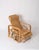 Spectacular reclinable armchair / lounge chair fully made in curved bamboo, rattan and hand-woven wicker. This gorgeous...