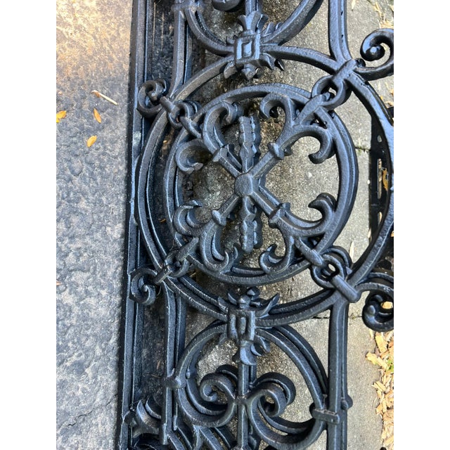 Vintage Wrought Iron Panels- Set of 3 For Sale In Chicago - Image 6 of 8