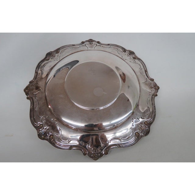 Mid 20th Century Gorham Mid 20th Century Silver Plated Platter For Sale - Image 5 of 11