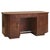 French Art Deco Rosewood + Leather Desk by Jules Leleu, 1940s For Sale