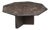 Large Octagonal Coffee Table with Posidonia Slate Top, 1970s For Sale