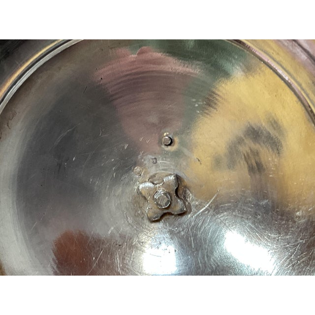 Late 19th Century Napoleon III Sterling 3 Pc Tea & Coffee Set w/ Tray For Sale - Image 15 of 18