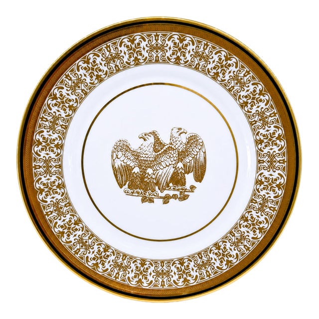 1973 u.s. Bicentennial Society “The Double Eagle” Limited Edition Porcelain Collector Plate, No. 3454/5000 For Sale