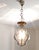 Vintage Murano glass pendant chandelier, attributed to designer Toni Zuccheri and made in Italy around the 1960s or 1970s....