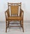 Pair of Rattan and Bamboo Chairs, Vintage For Sale - Image 4 of 9