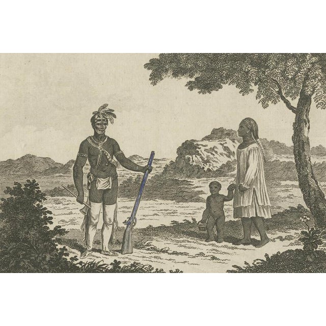 Man and Woman of the Naudowessies, 1800s, Paper For Sale - Image 6 of 9
