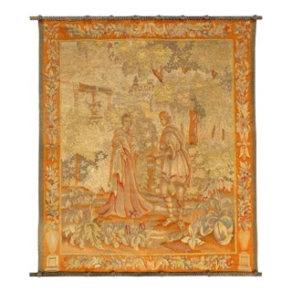 Pasargad DC Fine Hand Knotted Antique Tapestery For Sale