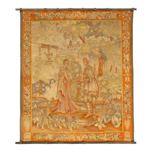 Pasargad DC Fine Hand Knotted Antique Tapestery For Sale