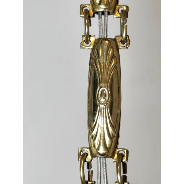 1920s Vintage Art Nouveau Pendant Lamp, 1920s For Sale - Image 5 of 11