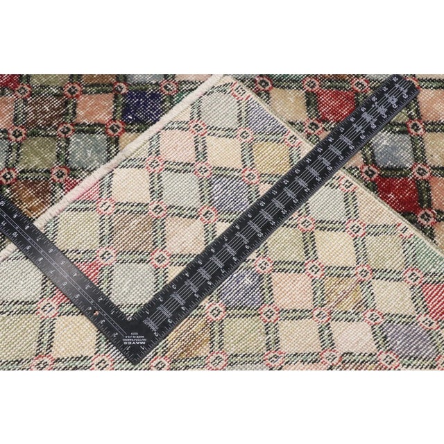 Vintage Turkish Sivas Rug, 03'08 X 06'07 For Sale In Dallas - Image 6 of 10