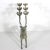 Width: 6 inches Height: 12 inches Depth: 2.5 inches About this item Mid century modern reindeer candle holder. Holds 6...