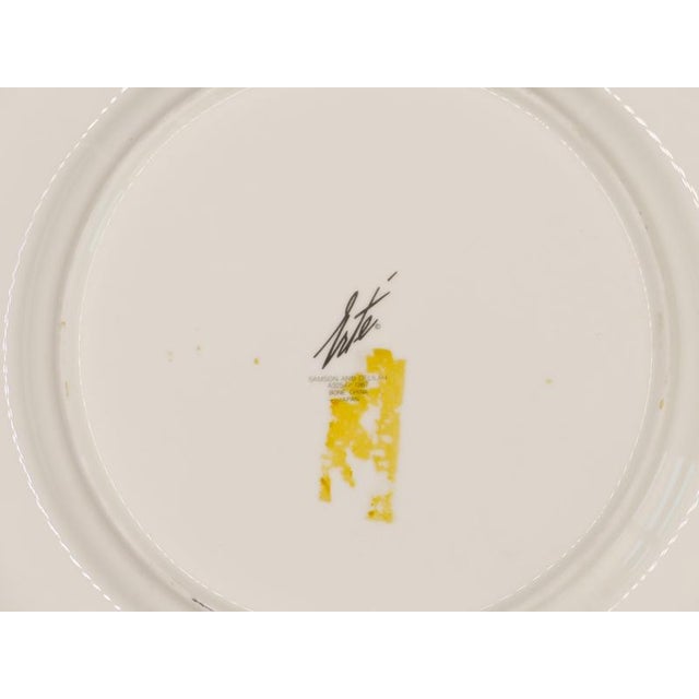 Samson and Delilah Decorative Plate in Porcelain by Erté, Japan, 1987 For Sale - Image 4 of 5