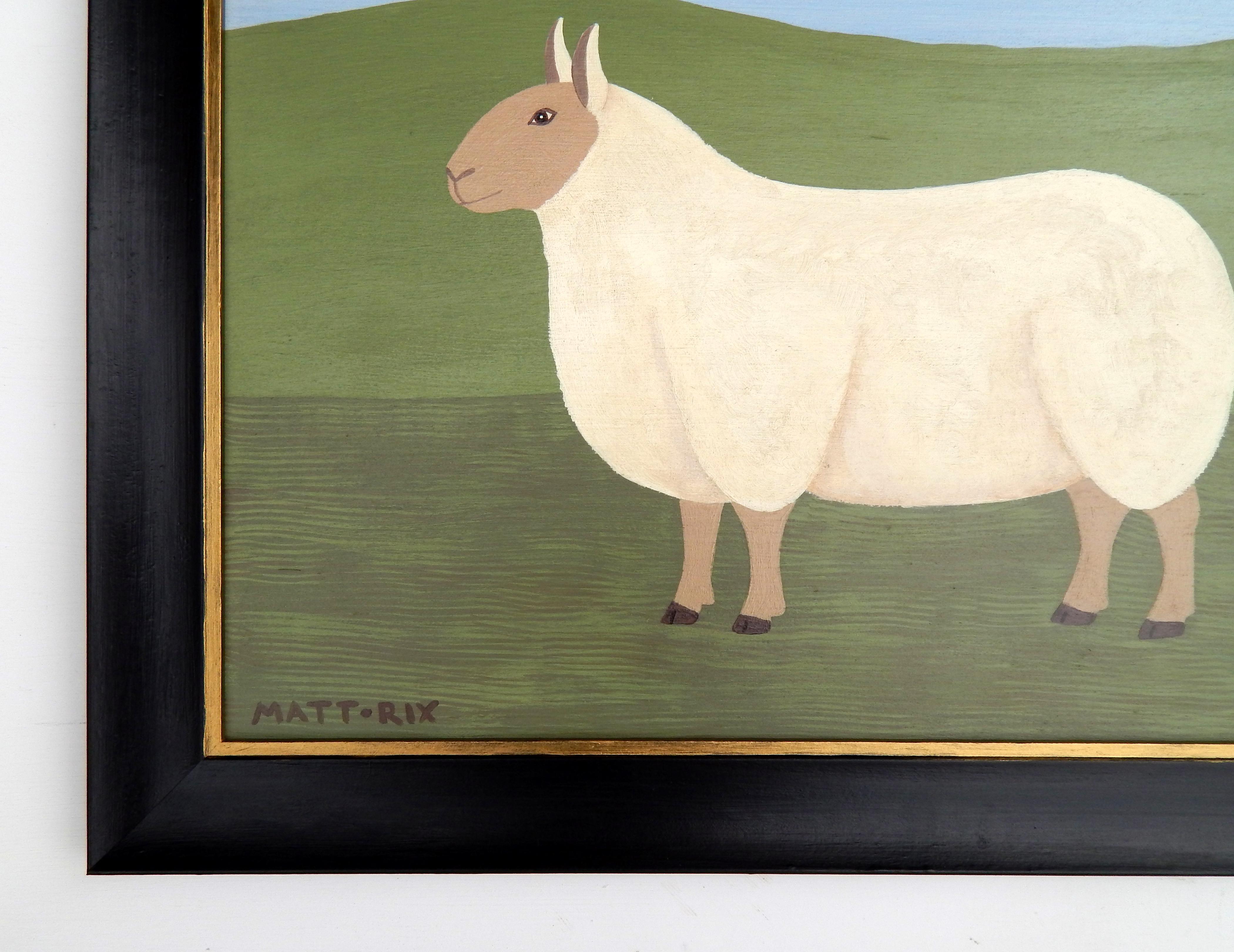 Matt Rix, Ivy, 2000s, Oil Painting on Board, Framed | Chairish