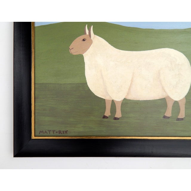 Matt Rix, Ivy, 2000s, Oil Painting on Board, Framed For Sale - Image 3 of 8