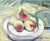 2020s Trois Peches (Three Peaches) Still Life For Sale - Image 5 of 5