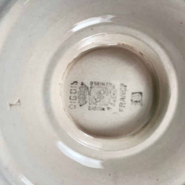 Ceramic Sauce Boat from Sarreguemines, 1920s For Sale - Image 7 of 11