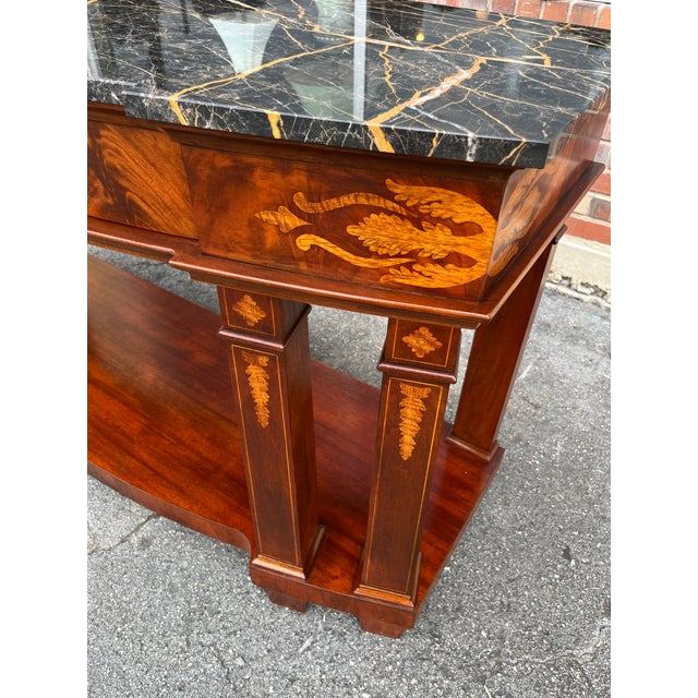 Henredon Late 20th Century Henredon Console or Entry Table For Sale - Image 4 of 12