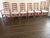 Wood Vintage Pennsylvania House French Country Solid Cherry Ladderback Dining Chairs – Set of 6 Circa. 1988 For Sale - Image 7 of 7