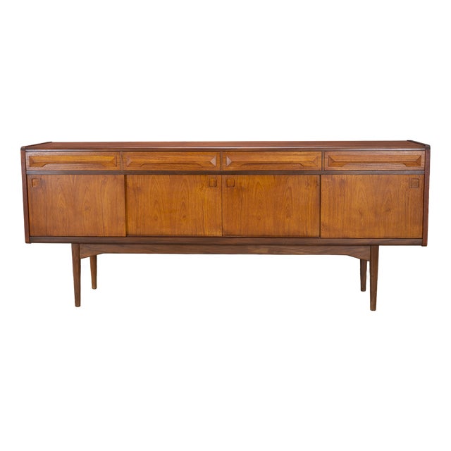 Large Teak Sideboard from Johannes Andersen, Denmark, 1960s For Sale