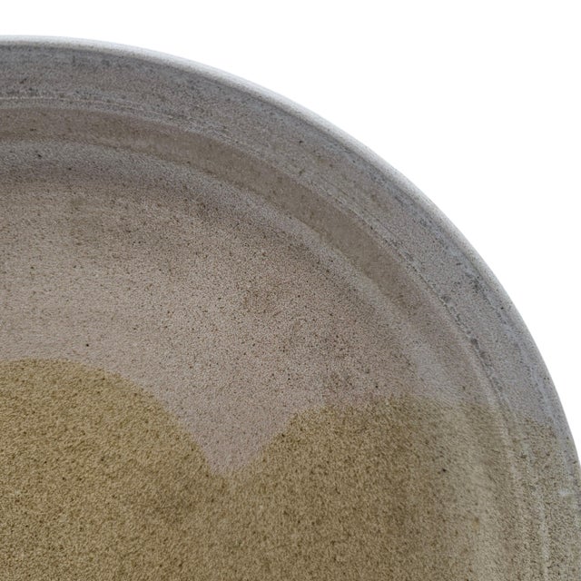 Ceramic Herb Roth Wild River Studio Stoneware Charger Plate 14" For Sale - Image 7 of 10