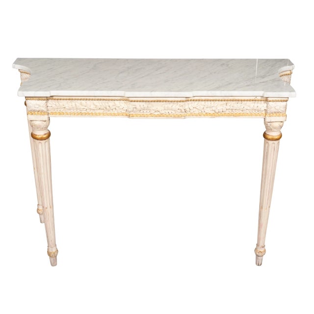Maison Jansen Painted Console Tables From The Waldorf Towers - a Pair For Sale - Image 10 of 12
