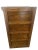 Antique Yawman and Erbe Tiger Oak Vertical File Cabinet Arts and Crafts C1910 For Sale In Palm Springs - Image 6 of 12