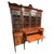 American Federal Flame Birch Breakfront Bookcase For Sale - Image 4 of 9