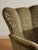 Art Deco Pair of Swedish Mohair Wingback Lounge Chairs C. 1930s For Sale - Image 3 of 5