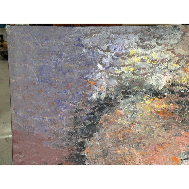 James Miller 2005 Abstract “Tierra Del Fuego Y Hielo” For Sale In Palm Springs - Image 6 of 12