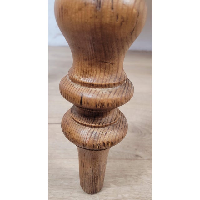 Victorian Pine Farmhouse Kitchen Table, 19th Century For Sale - Image 12 of 18