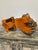 Burnt Orange Vintage Jeanne Valentine Reclining Papier-Mâché Lion Sculpture For Sale - Image 8 of 12